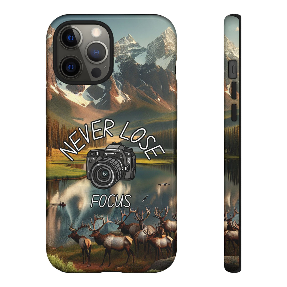 Never Lose Focus Phone Case