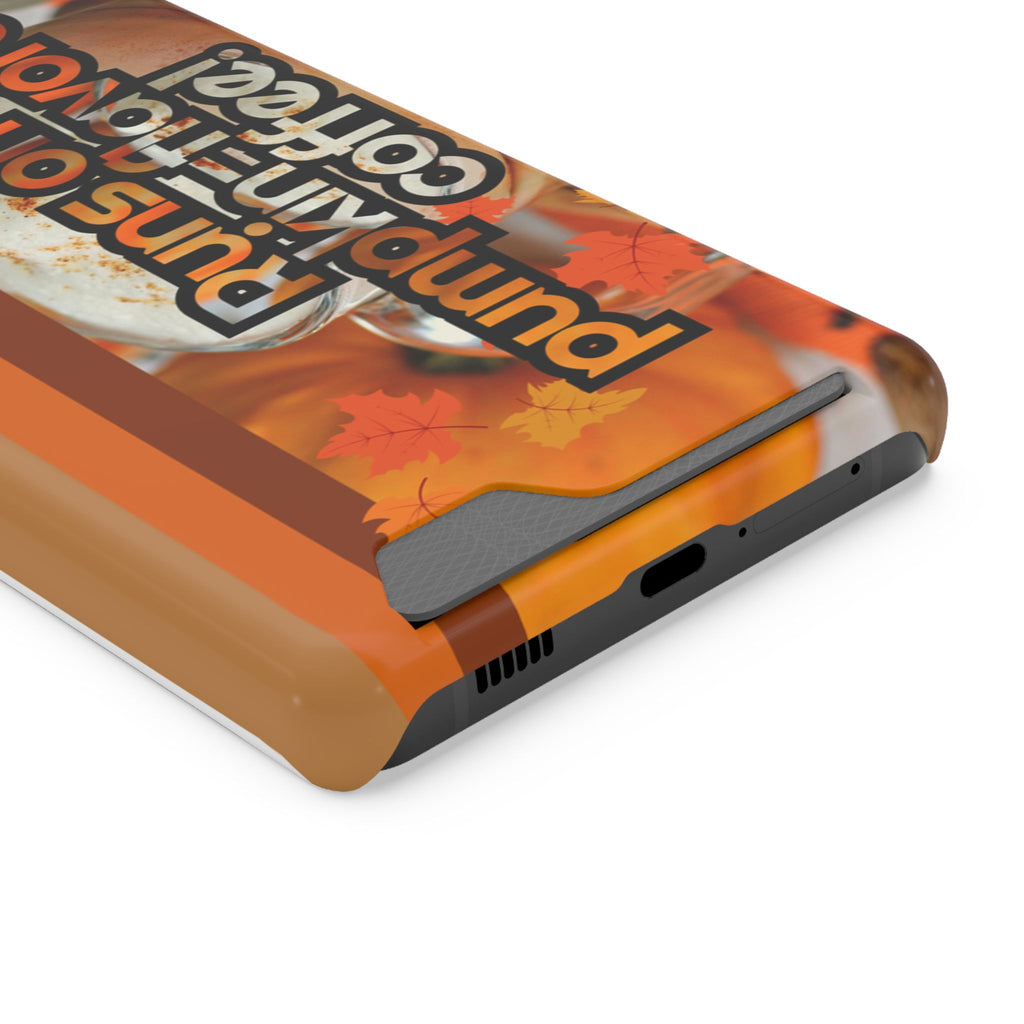 Coffee Phone Case w/Card Holder