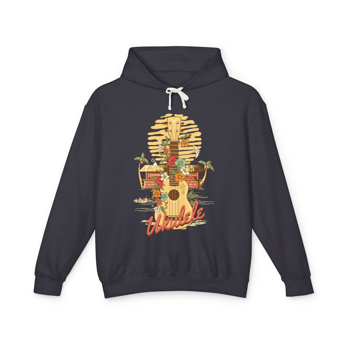Ukulele Tropical Hoodie