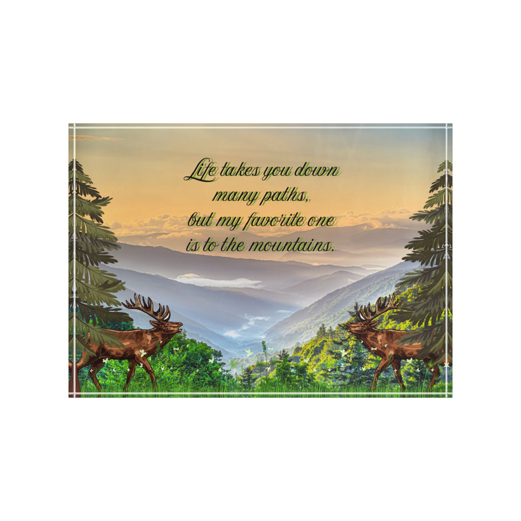 Mountain Path Photo Block