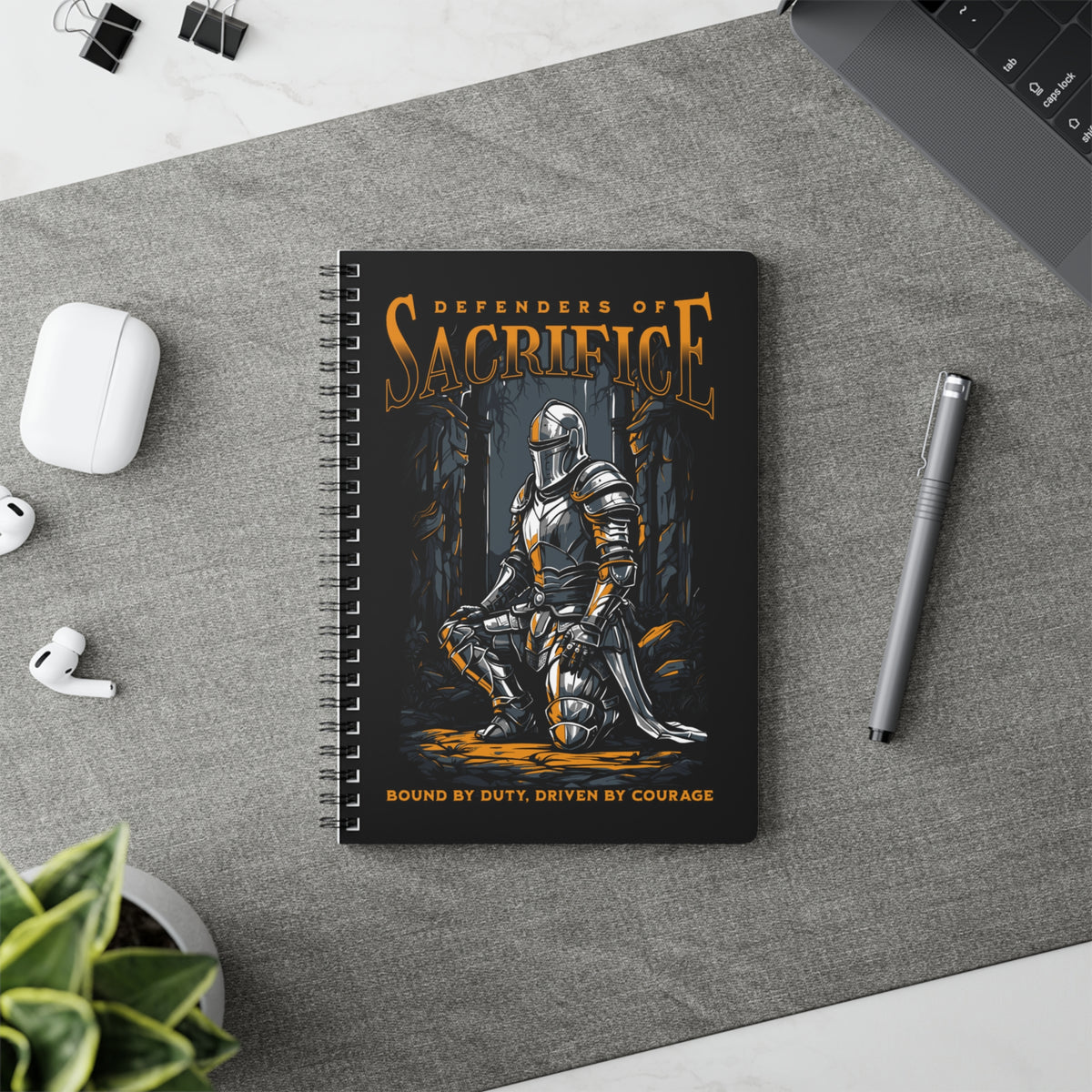 Defenders of Sacrifice Knight Notebook