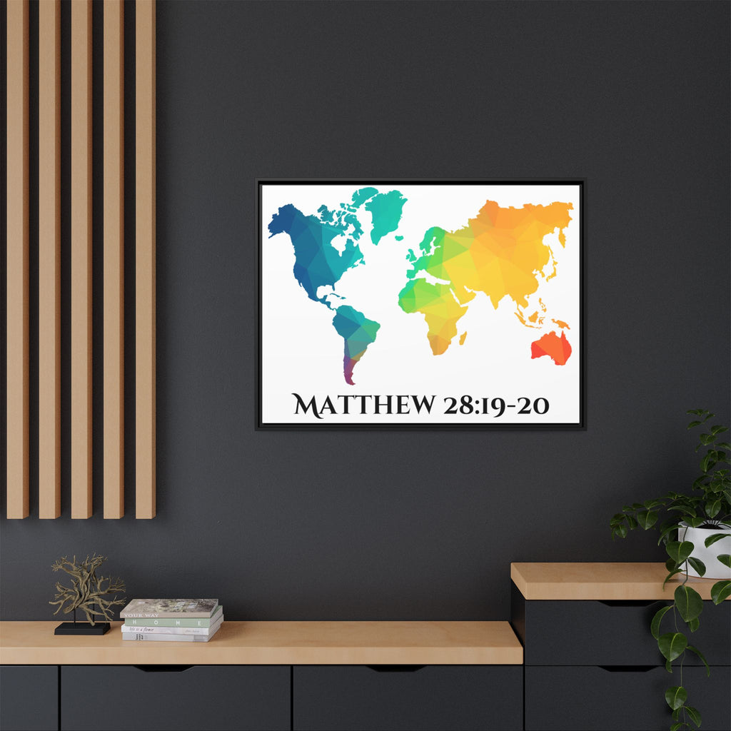 The Great Commission Wall Art (Matthew 28:19-20)