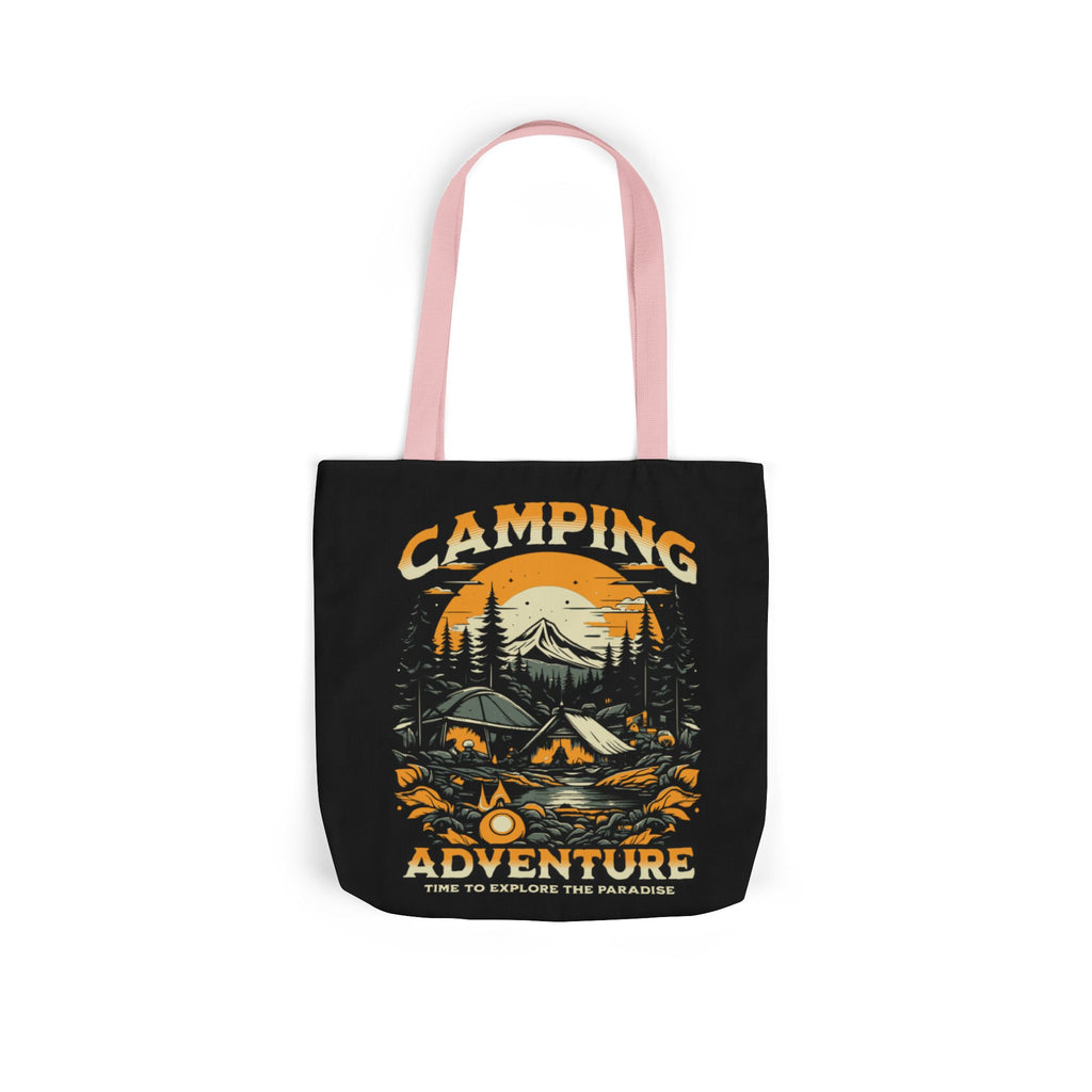 Camping Adventure Canvas Tote Bag