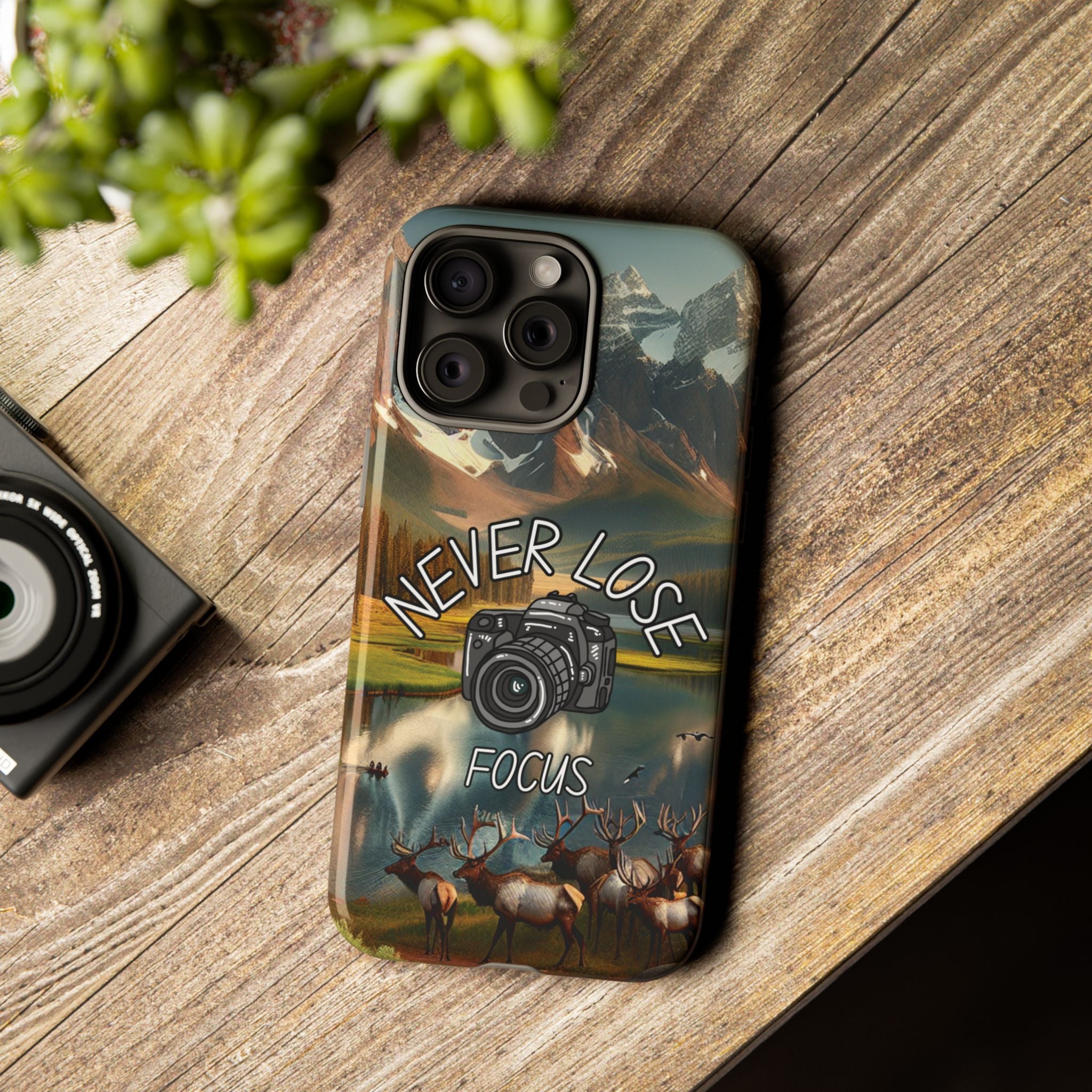 Never Lose Focus Phone Case