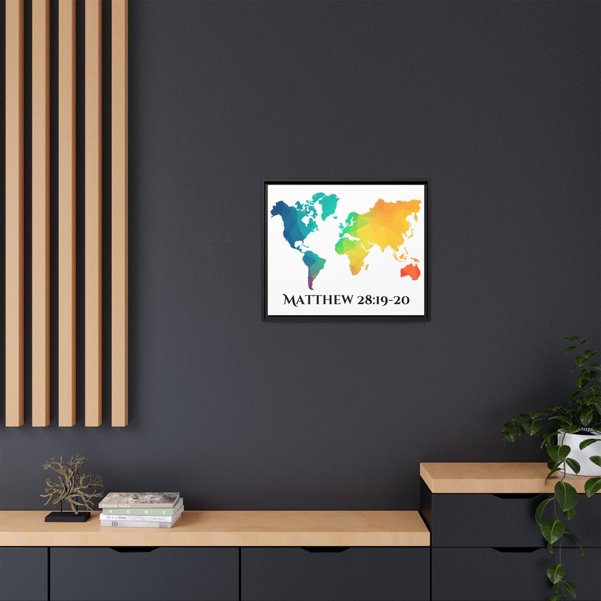 The Great Commission Wall Art (Matthew 28:19-20)