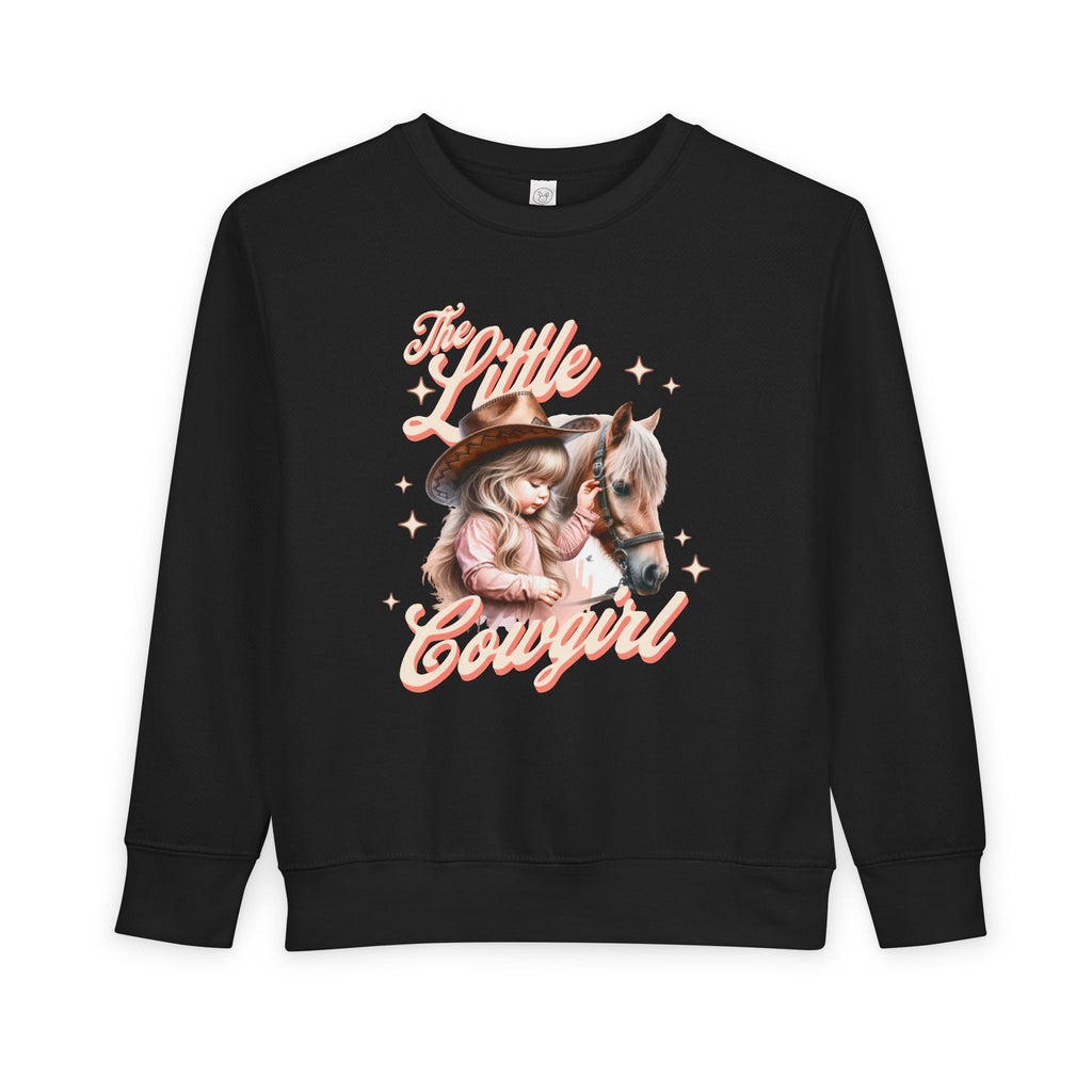 'The Little Cowgirl' Crewneck for Girls