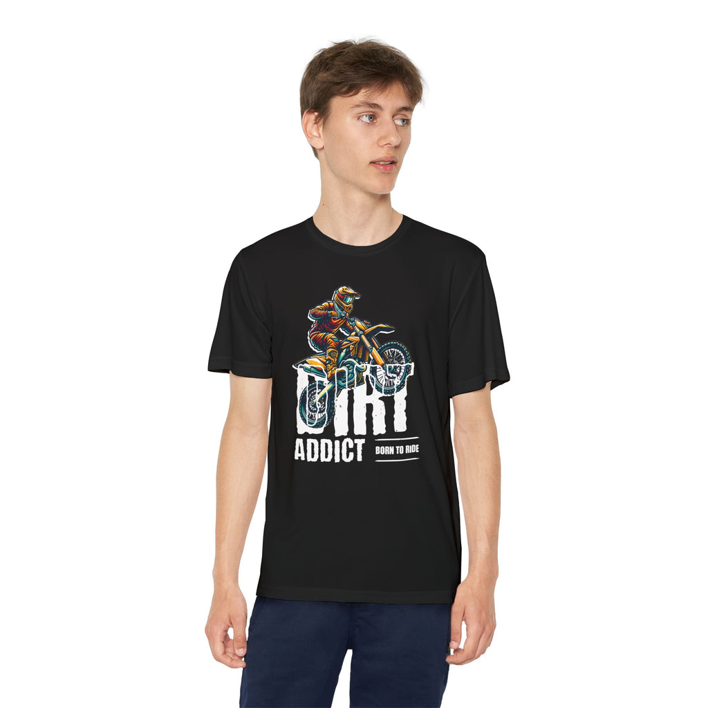 Dirt Addict Youth Motocross T-Shirt