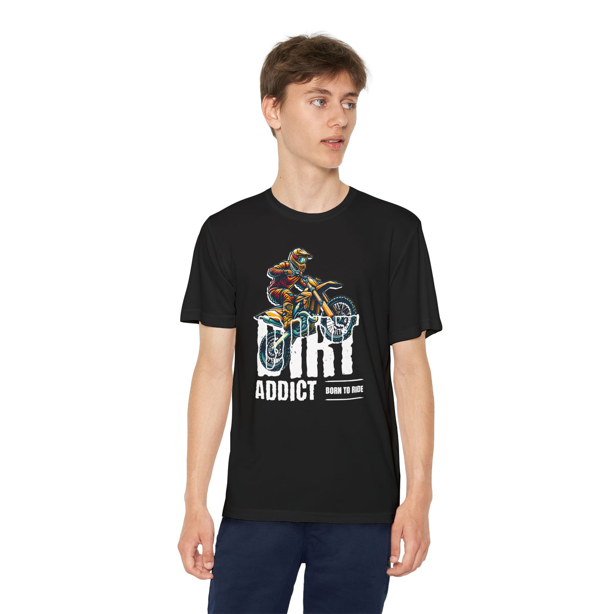 Dirt Addict Youth Motocross T-Shirt