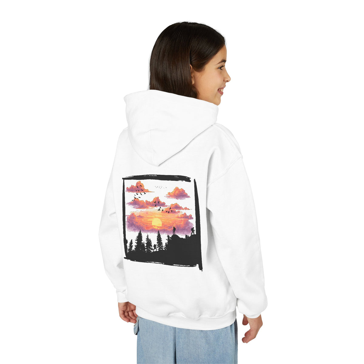"The Mountains Are Calling" Youth Hoodie