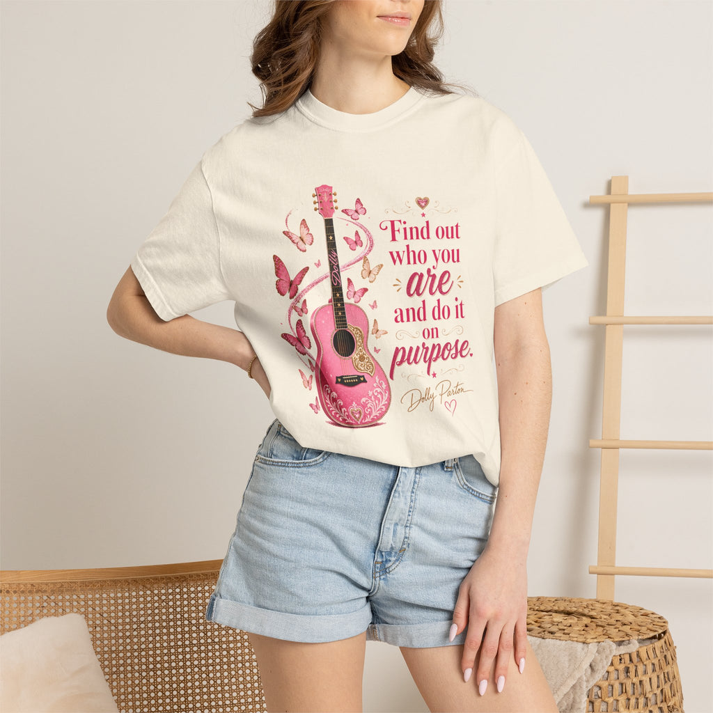 Guitar & Butterflies Tee