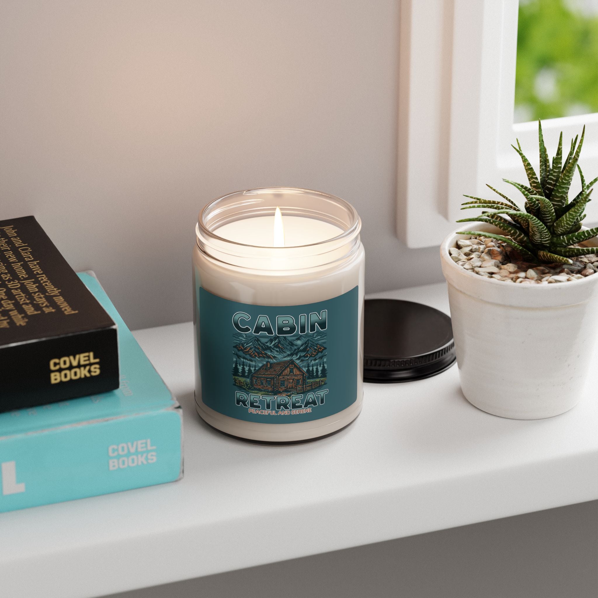 Cabin Retreat Scented Soy Candle 9oz