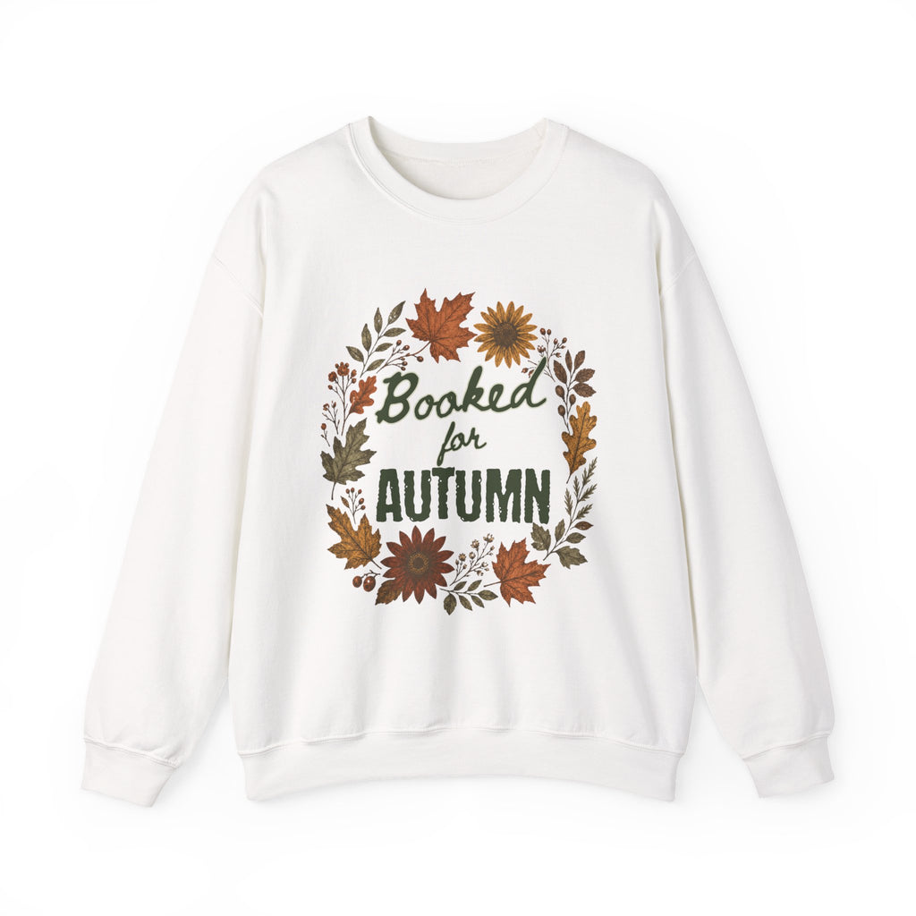 "Booked for Autumn" Crewneck