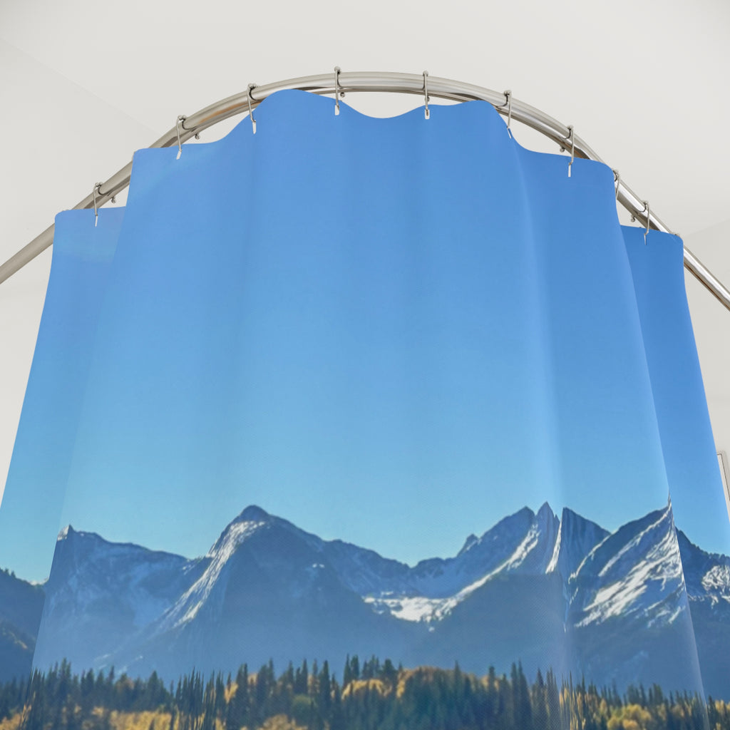 Mountain Lake Shower Curtain