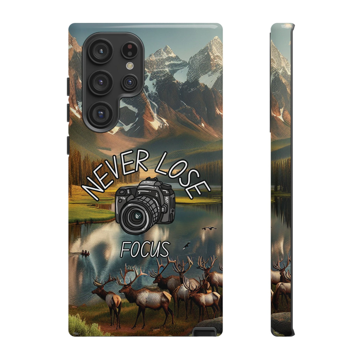 Never Lose Focus Phone Case