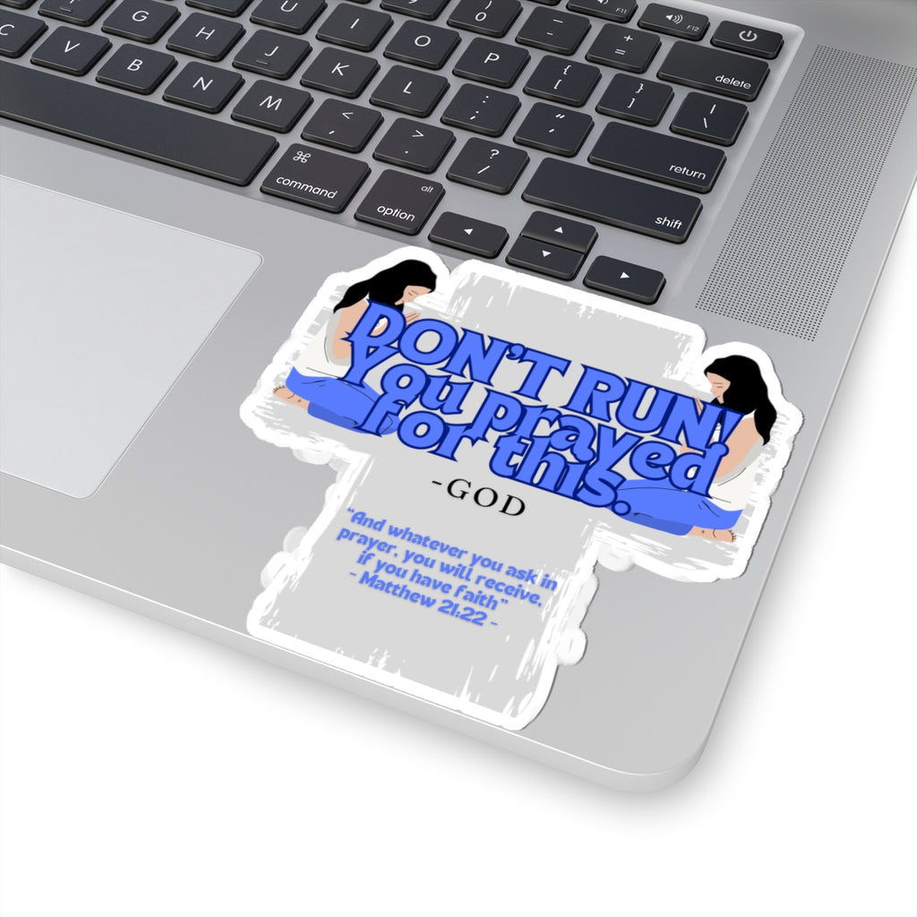 Don't Run Sticker