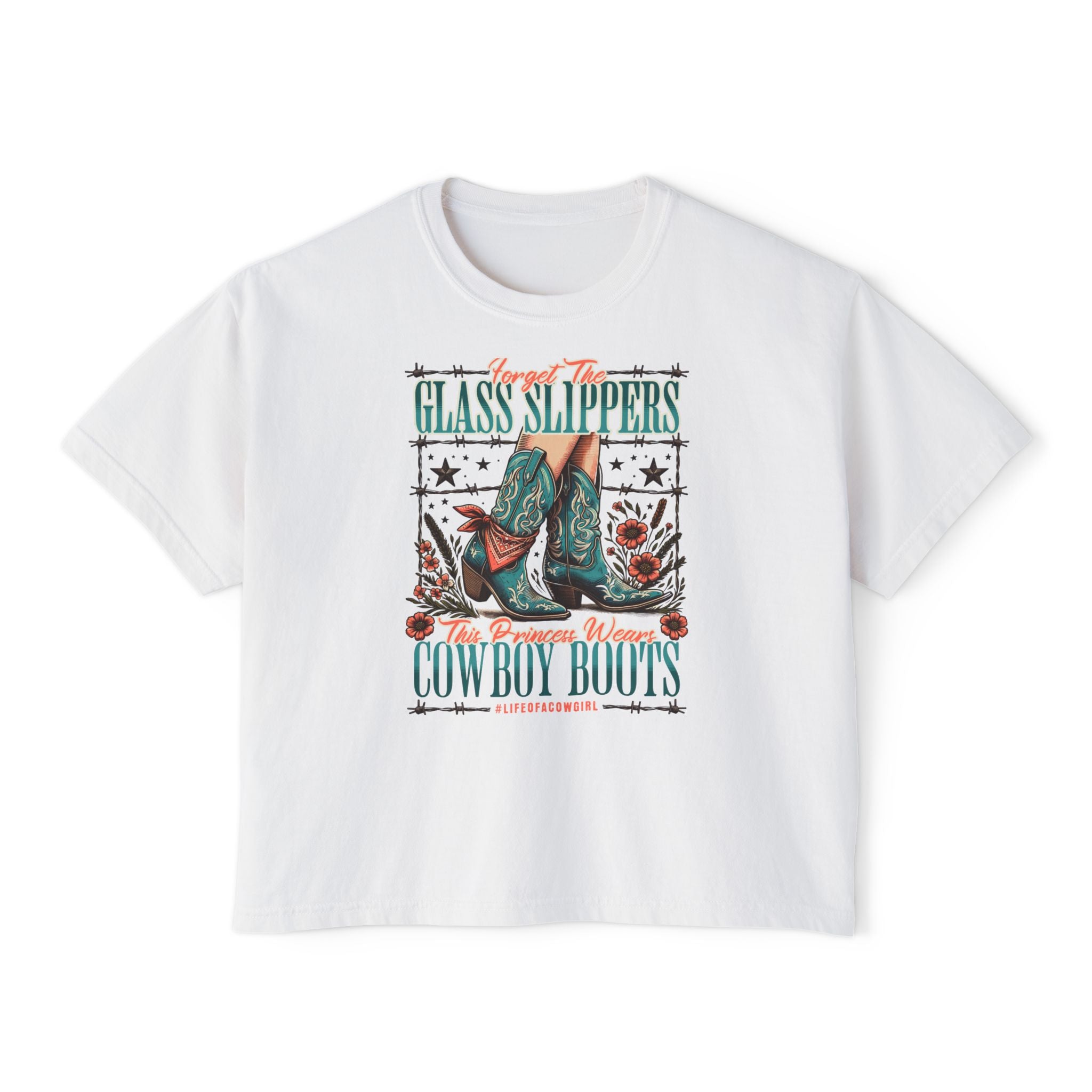 Cowgirl Boots Boxy T-Shirt