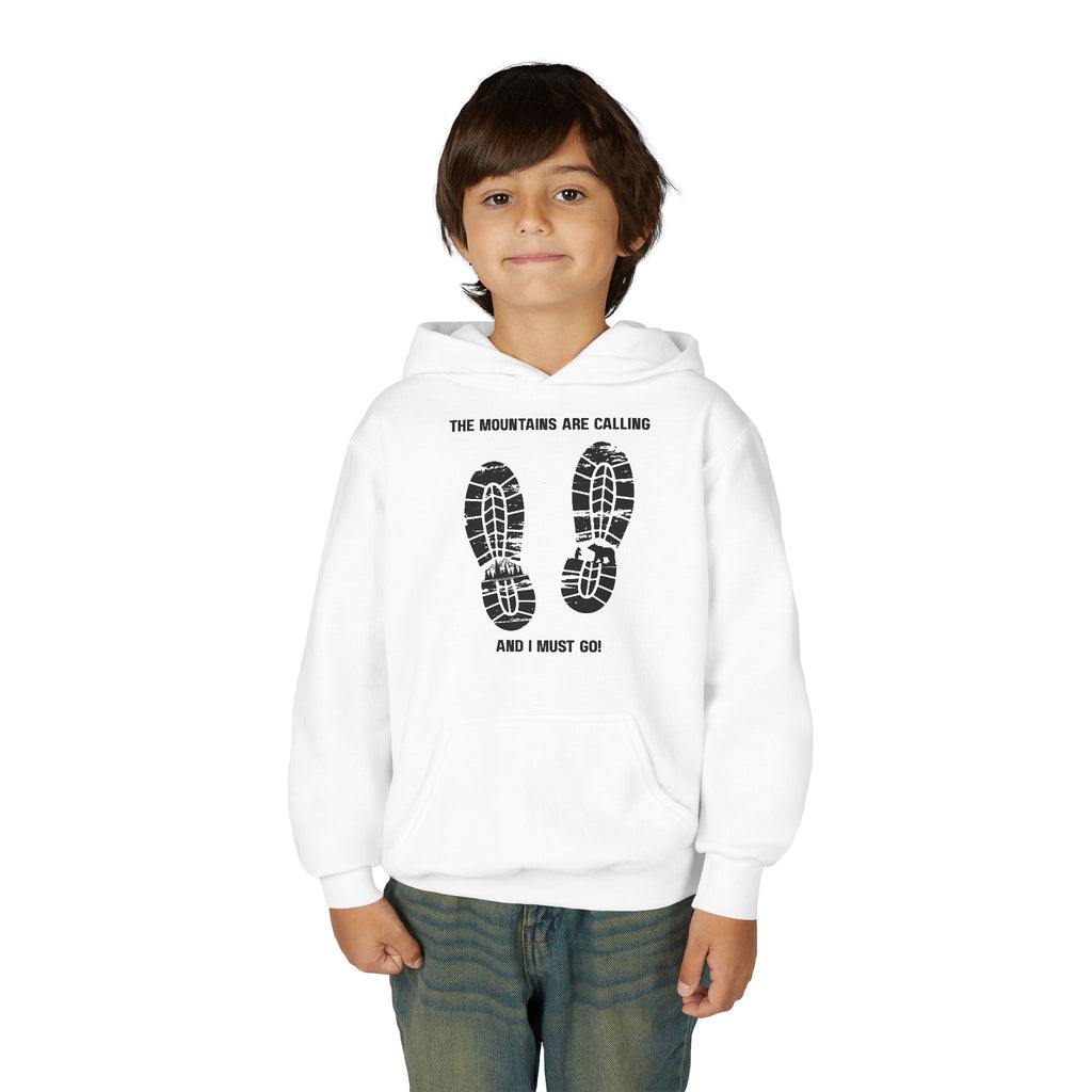 "The Mountains Are Calling" Youth Hoodie