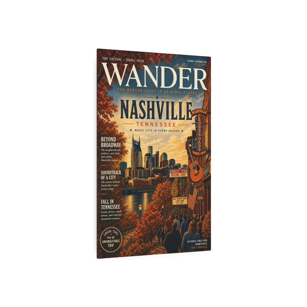 Nashville Tennessee Metal Art Sign