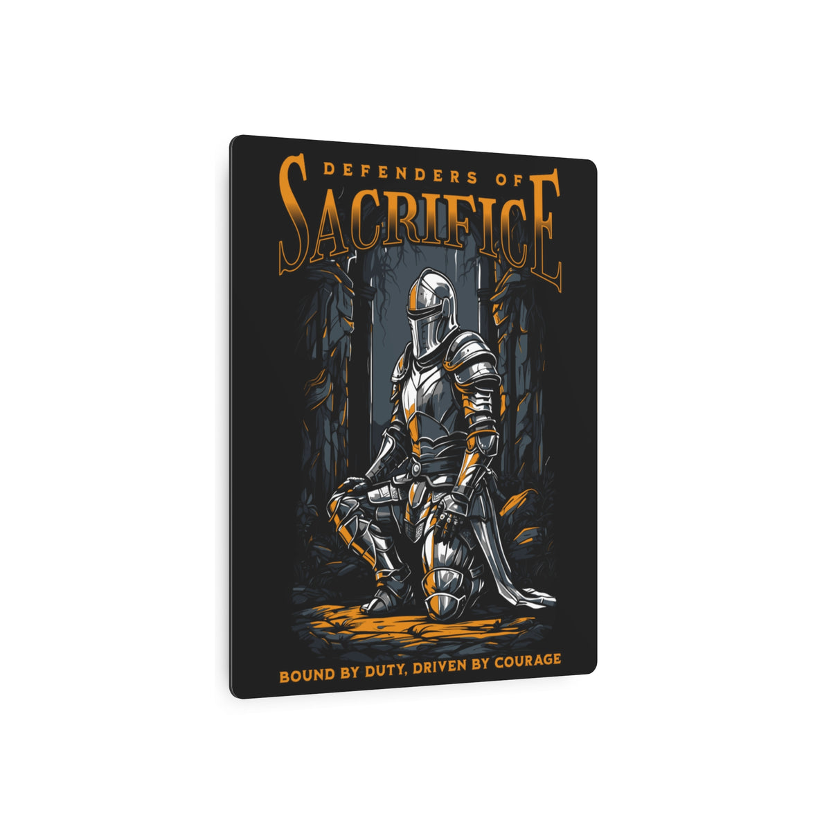 "Defenders of Sacrifice" Knight Wall Art