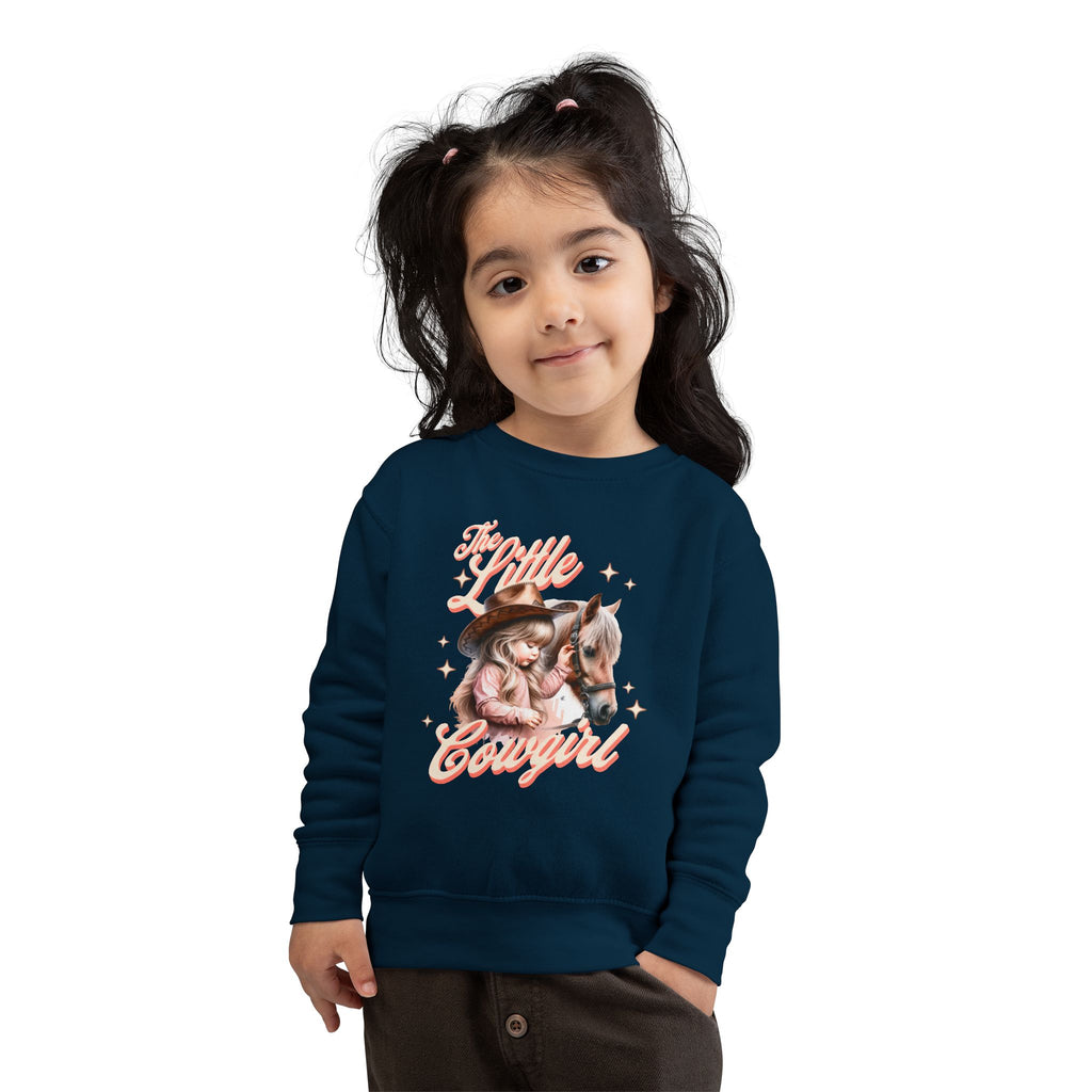 'The Little Cowgirl' Crewneck for Girls