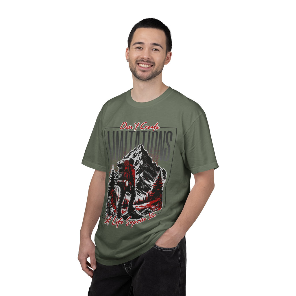 "Don't Create Limitations" Adventure T-Shirt