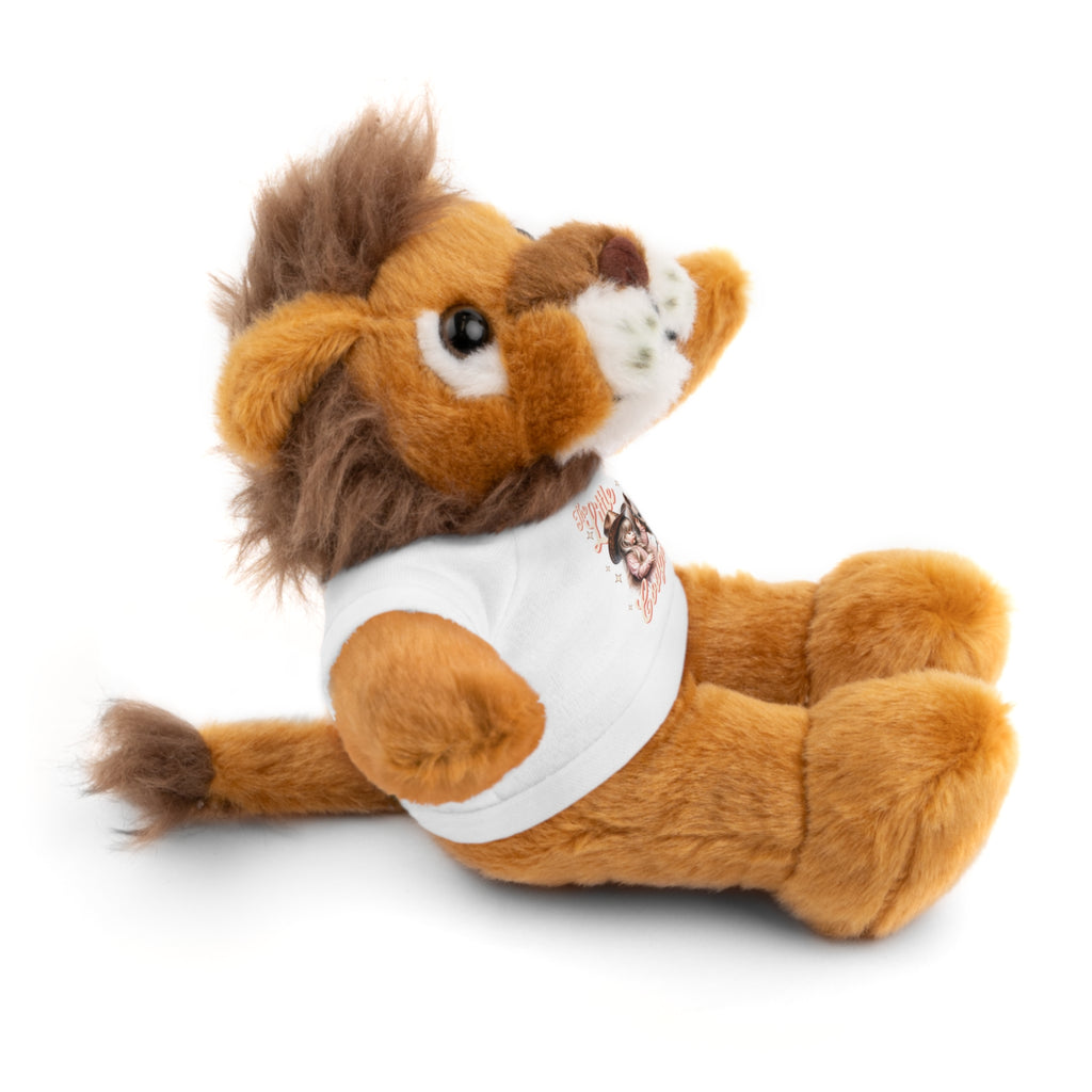 Plush Animal with 'The Little Cowgirl' Tee
