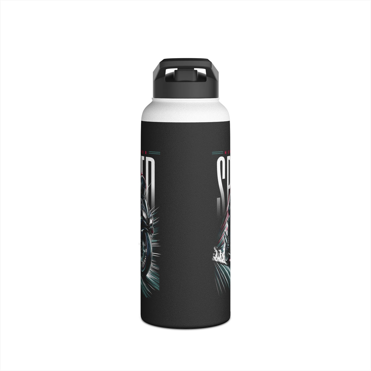 'Speed' Motorcycle Water Bottle (12oz. 18oz. 32oz.)
