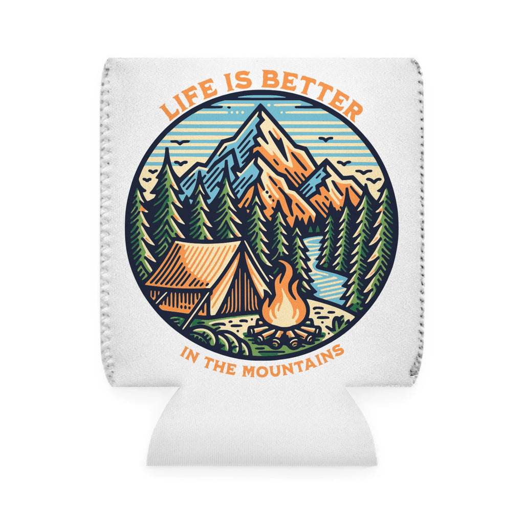 "Life Is Better in the Mountains" Can Sleeve