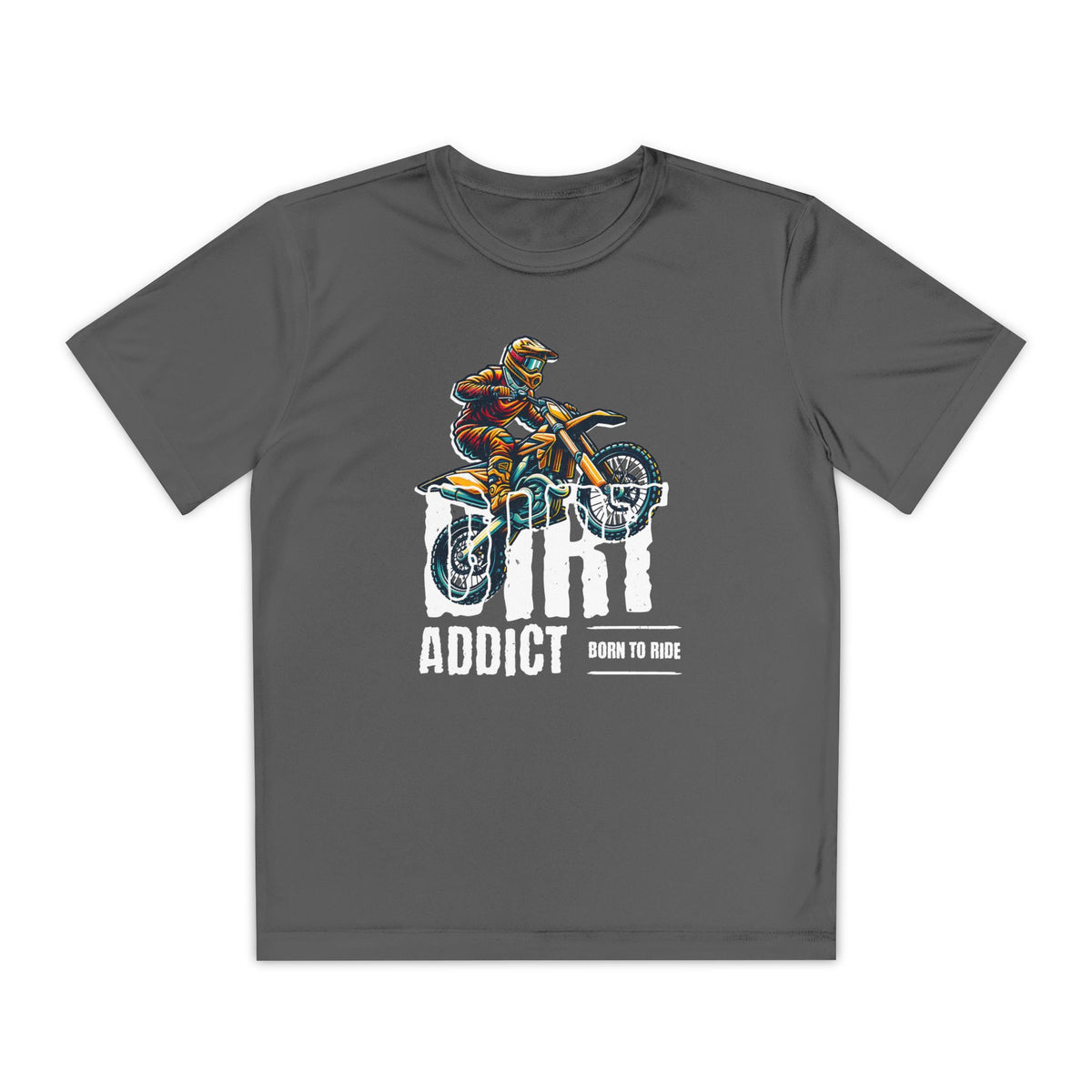 Dirt Addict Youth Motocross T-Shirt