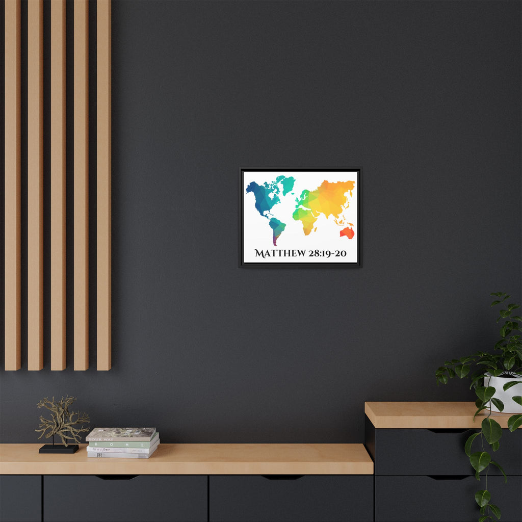 The Great Commission Wall Art (Matthew 28:19-20)