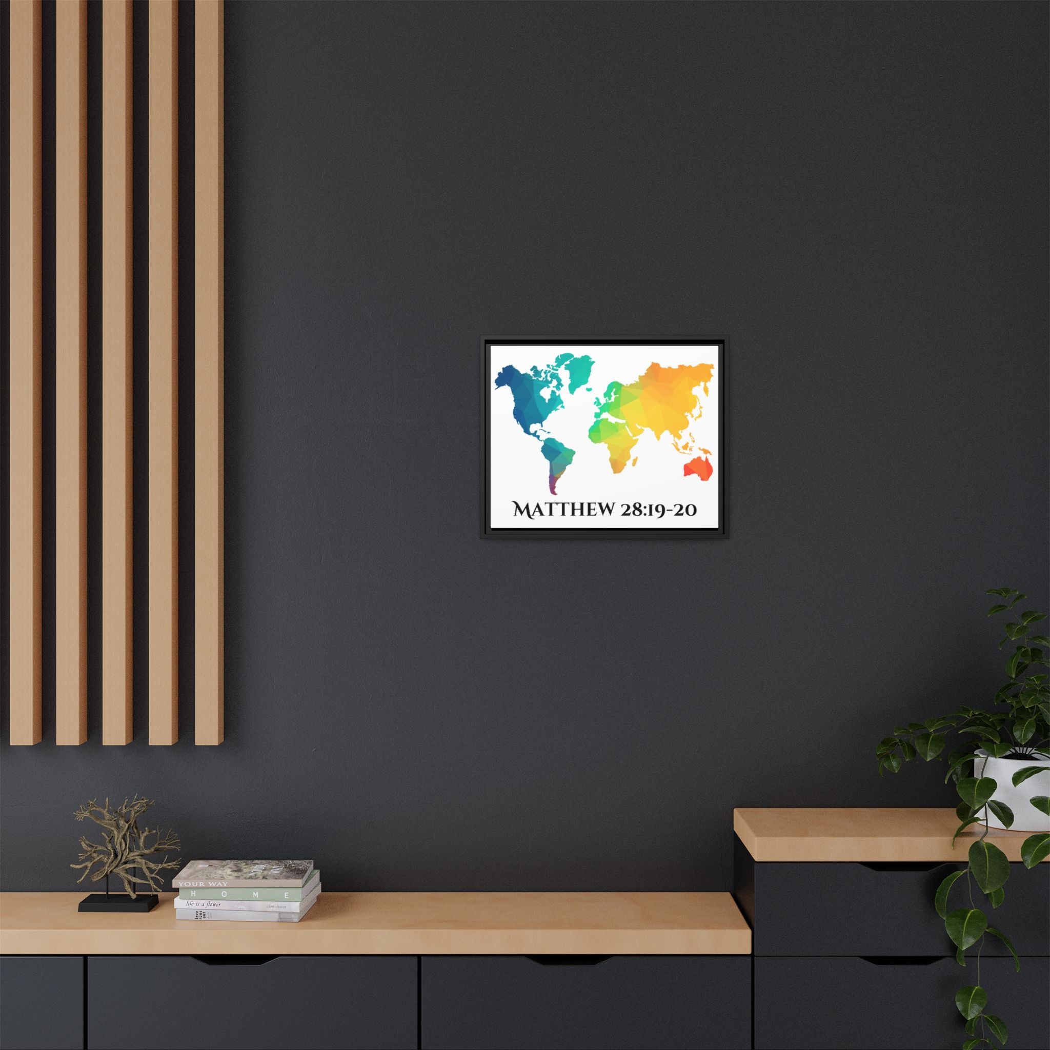 The Great Commission Wall Art (Matthew 28:19-20)