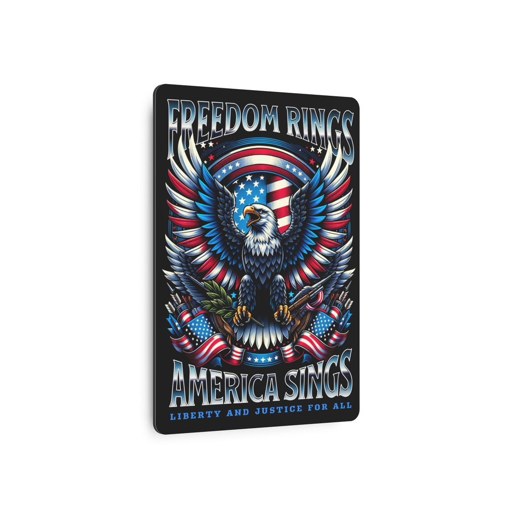 'Freedom Rings, America Sings' Eagle Wall Art