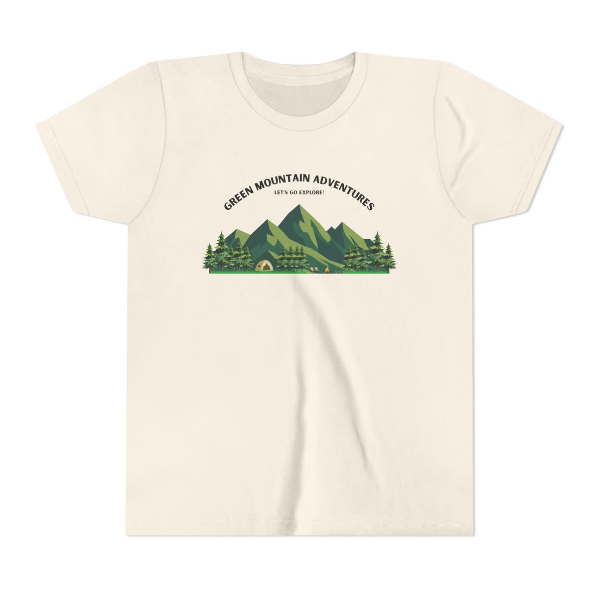 Green Mountain Adventures Youth T‑Shirt