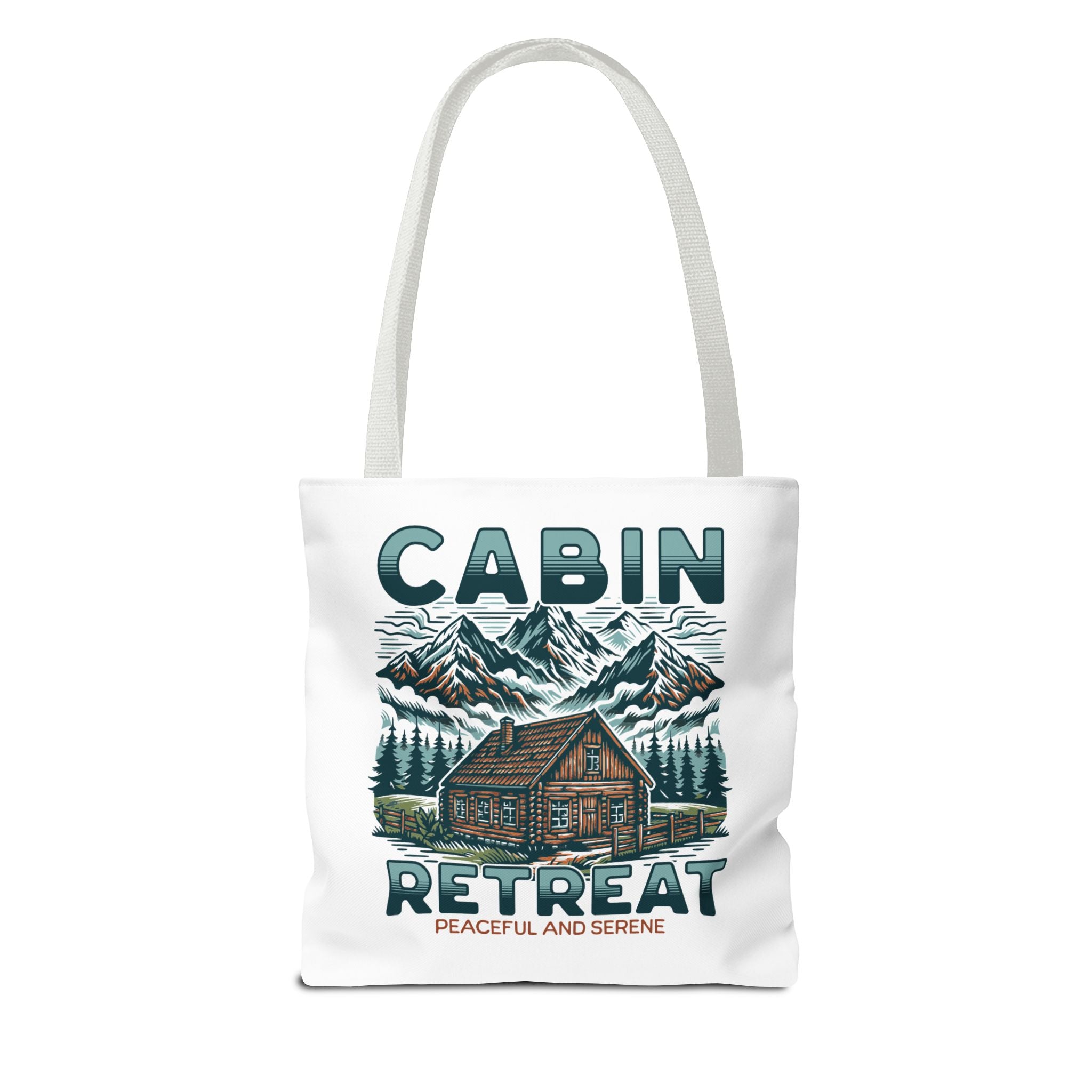 Cabin Retreat Tote Bag