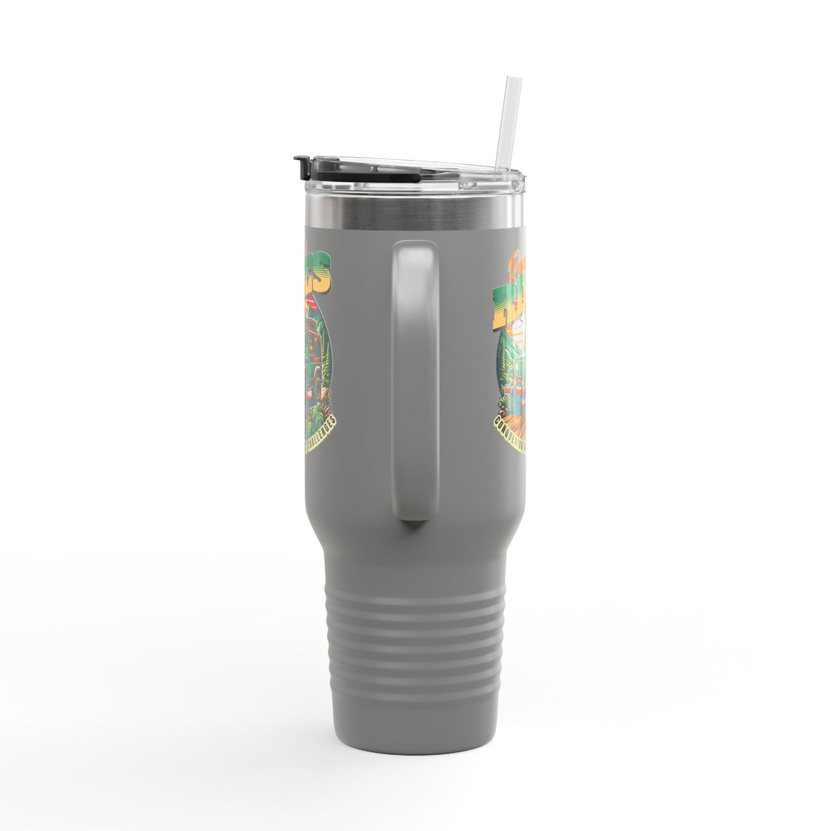 Retro Jeep Rides Insulated Tumblers (40 oz.)