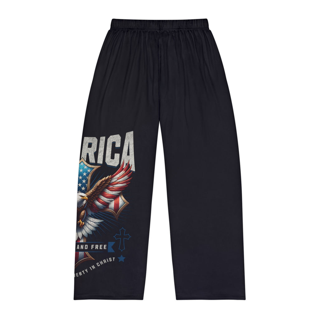 Patriotic Eagle Men's Pajama Pants