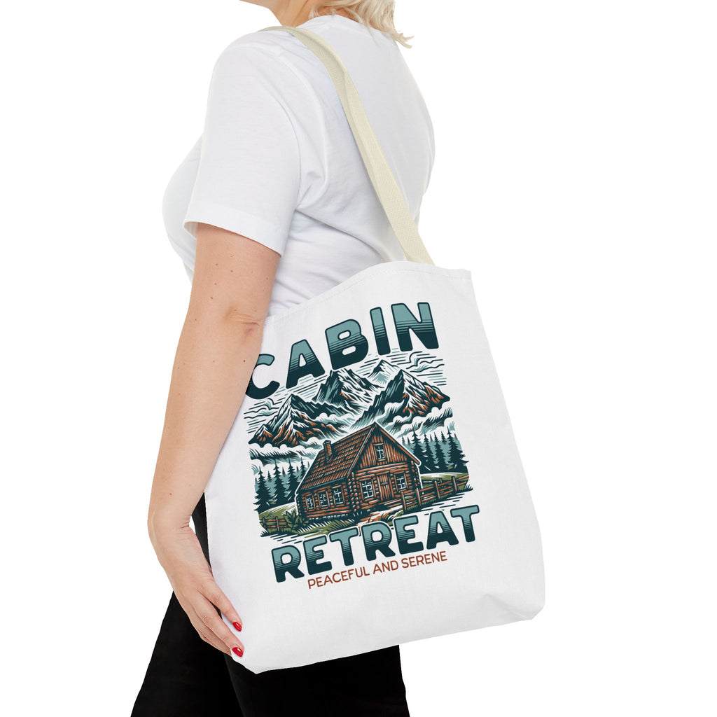 Cabin Retreat Tote Bag