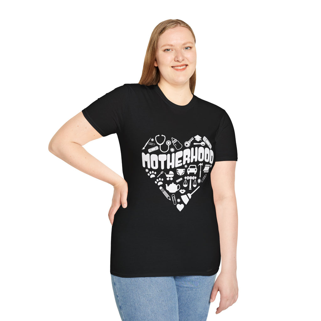 Motherhood Heart T-Shirt