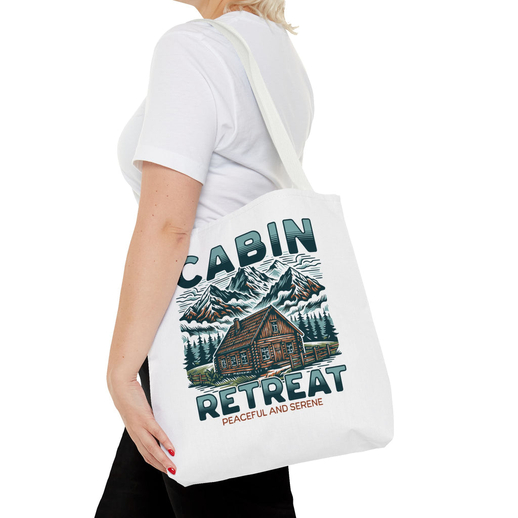 Cabin Retreat Tote Bag