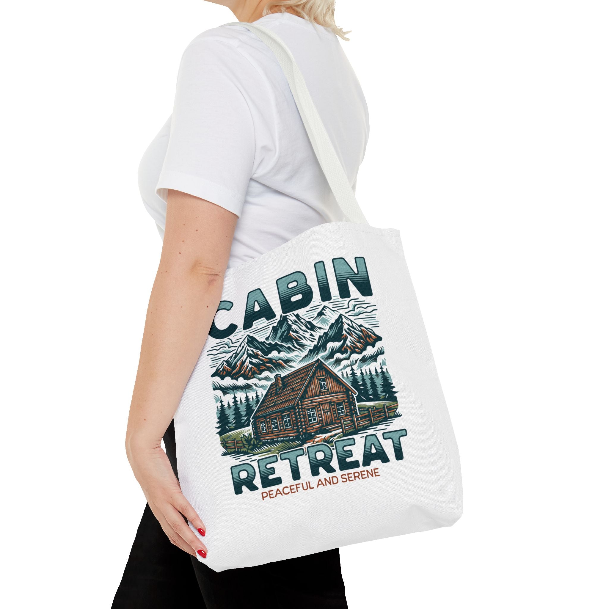 Cabin Retreat Tote Bag