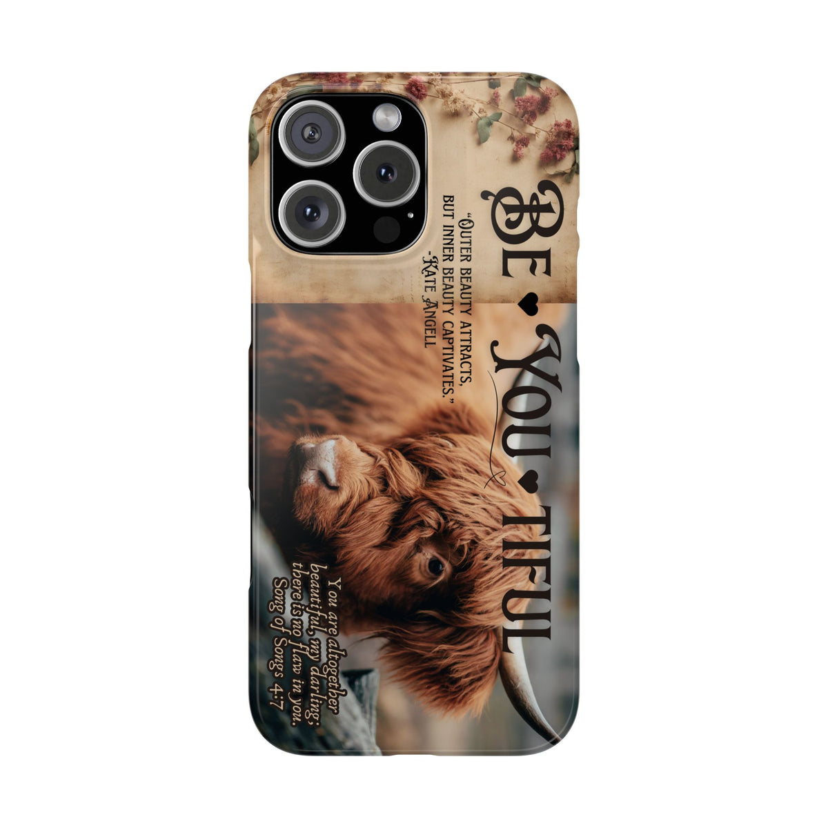 Scottish Highlander Phone Case