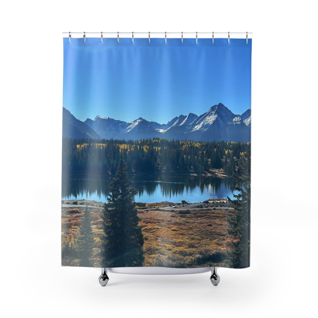 Mountain Lake Shower Curtain