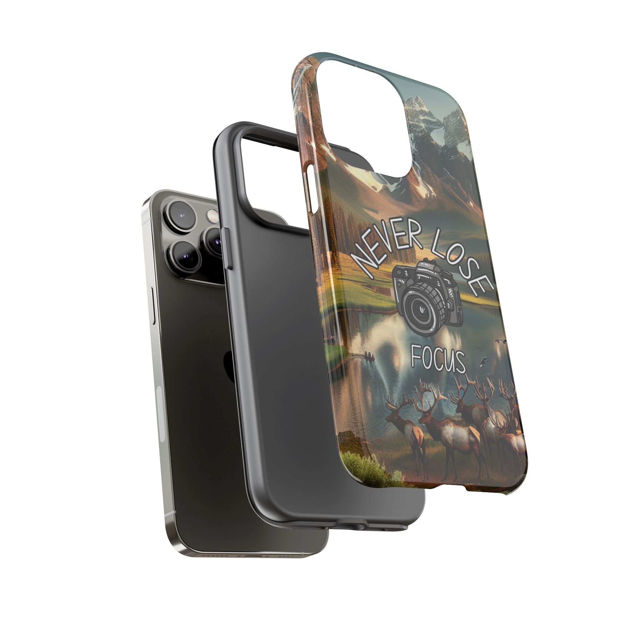 Never Lose Focus Phone Case
