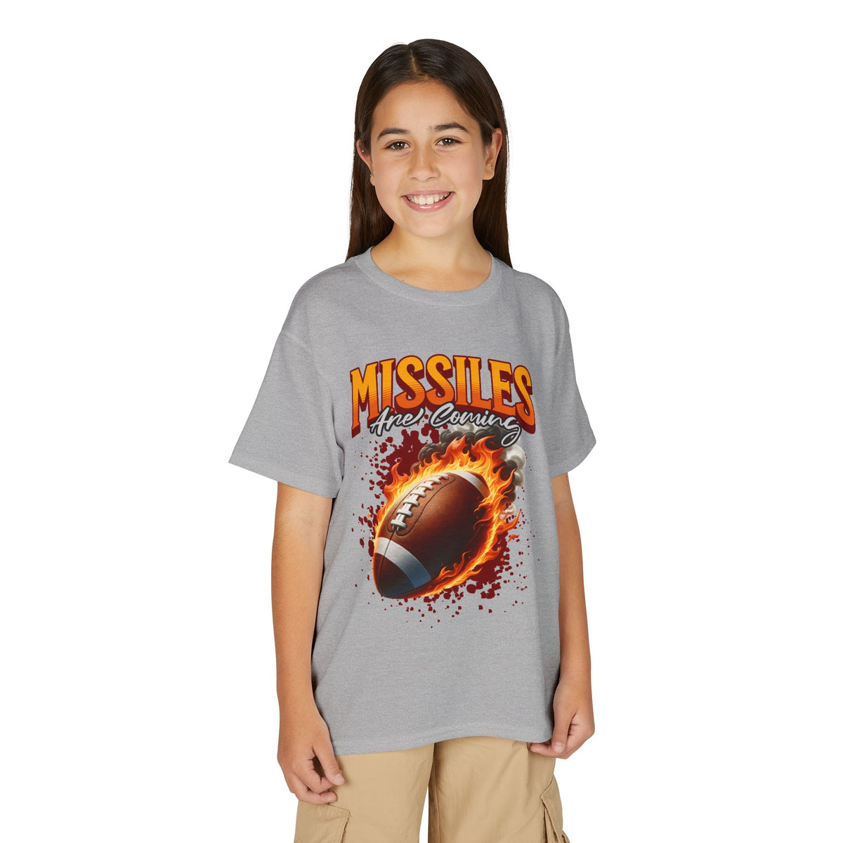 "Missiles Are Coming" Football Youth T-Shirt