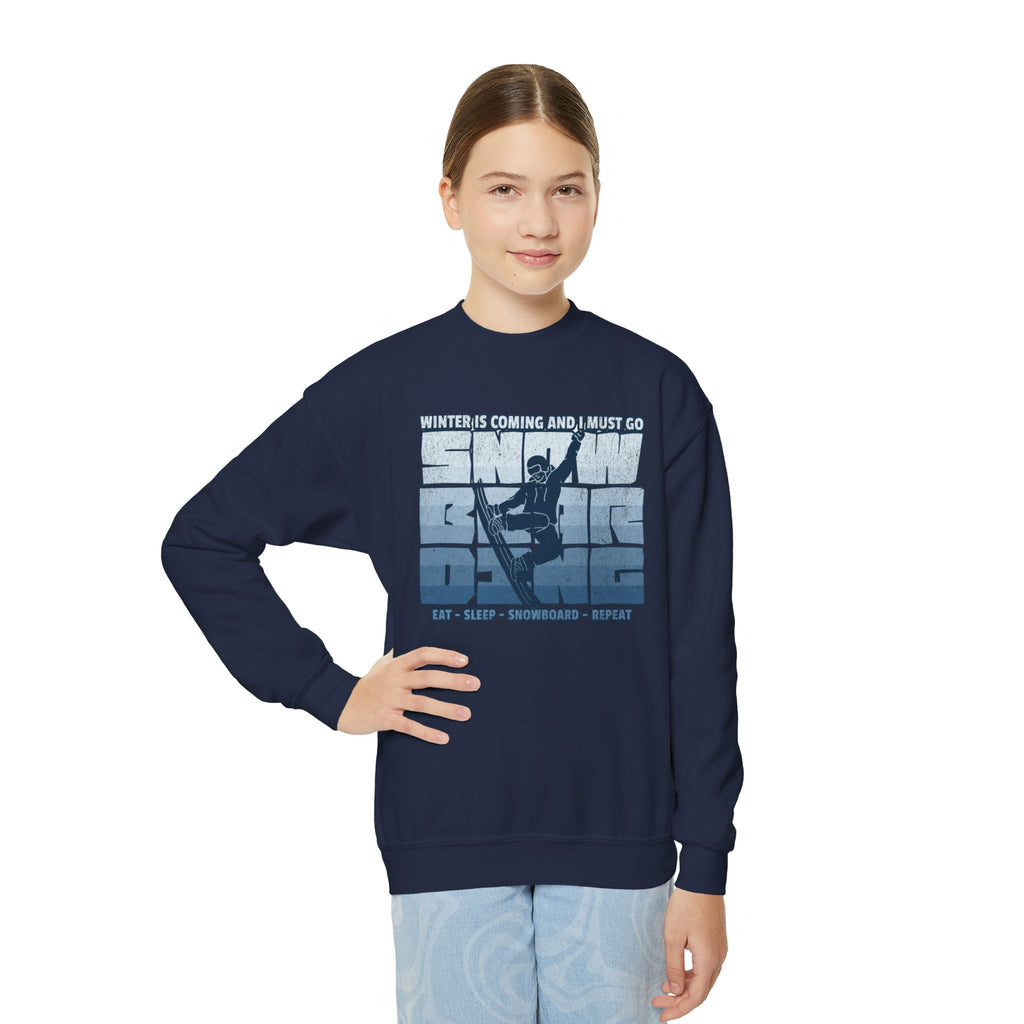 "Winter is Coming..." Youth Crewneck