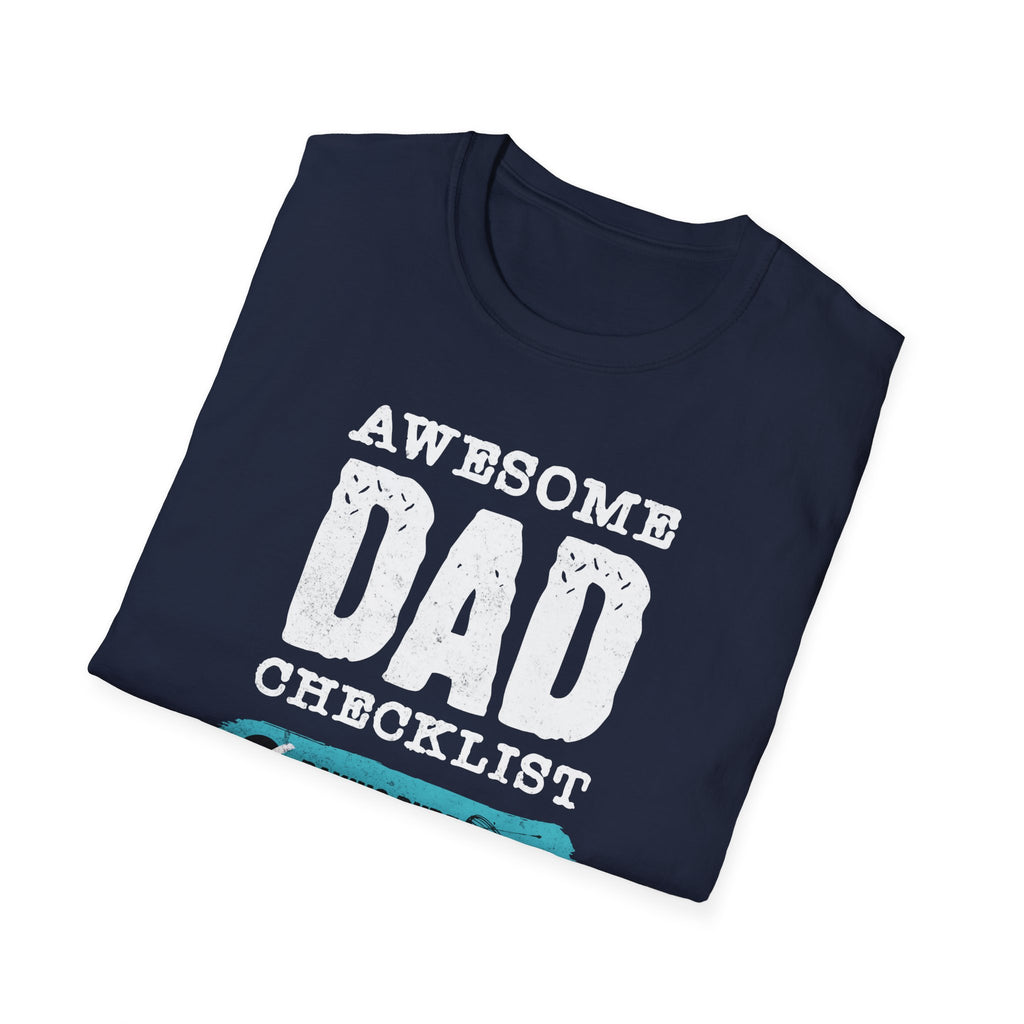 Awesome Dad Checklist T-Shirt