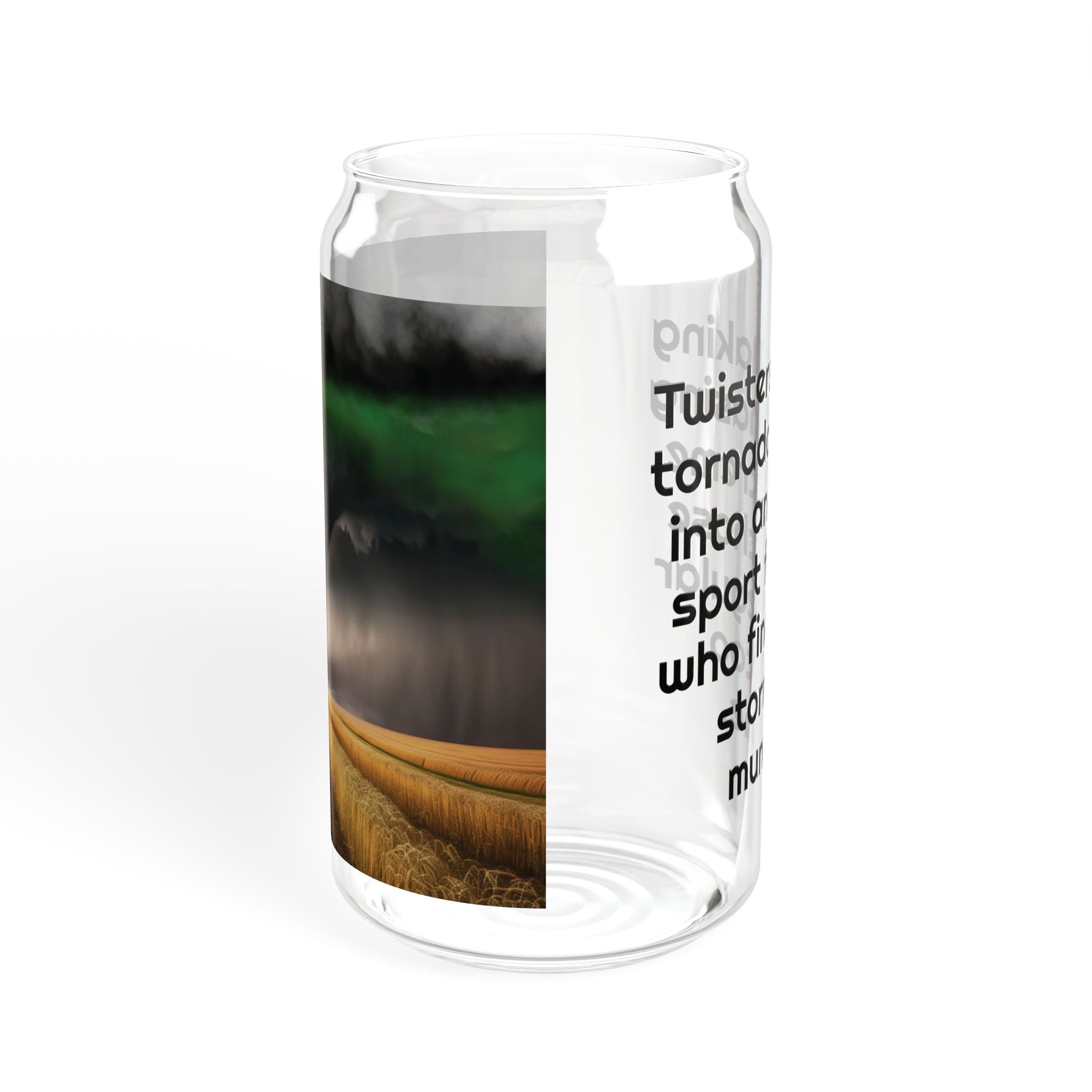 Twister Sipper Glass