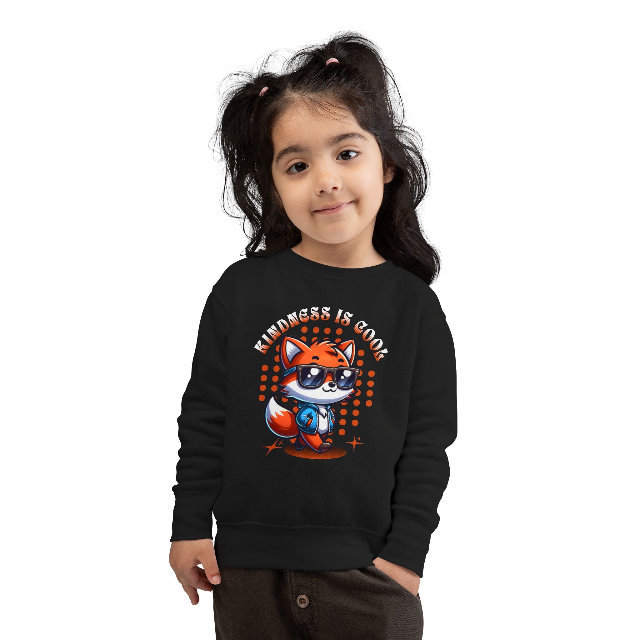 "Kindness Is Cool" Toddler Crewneck