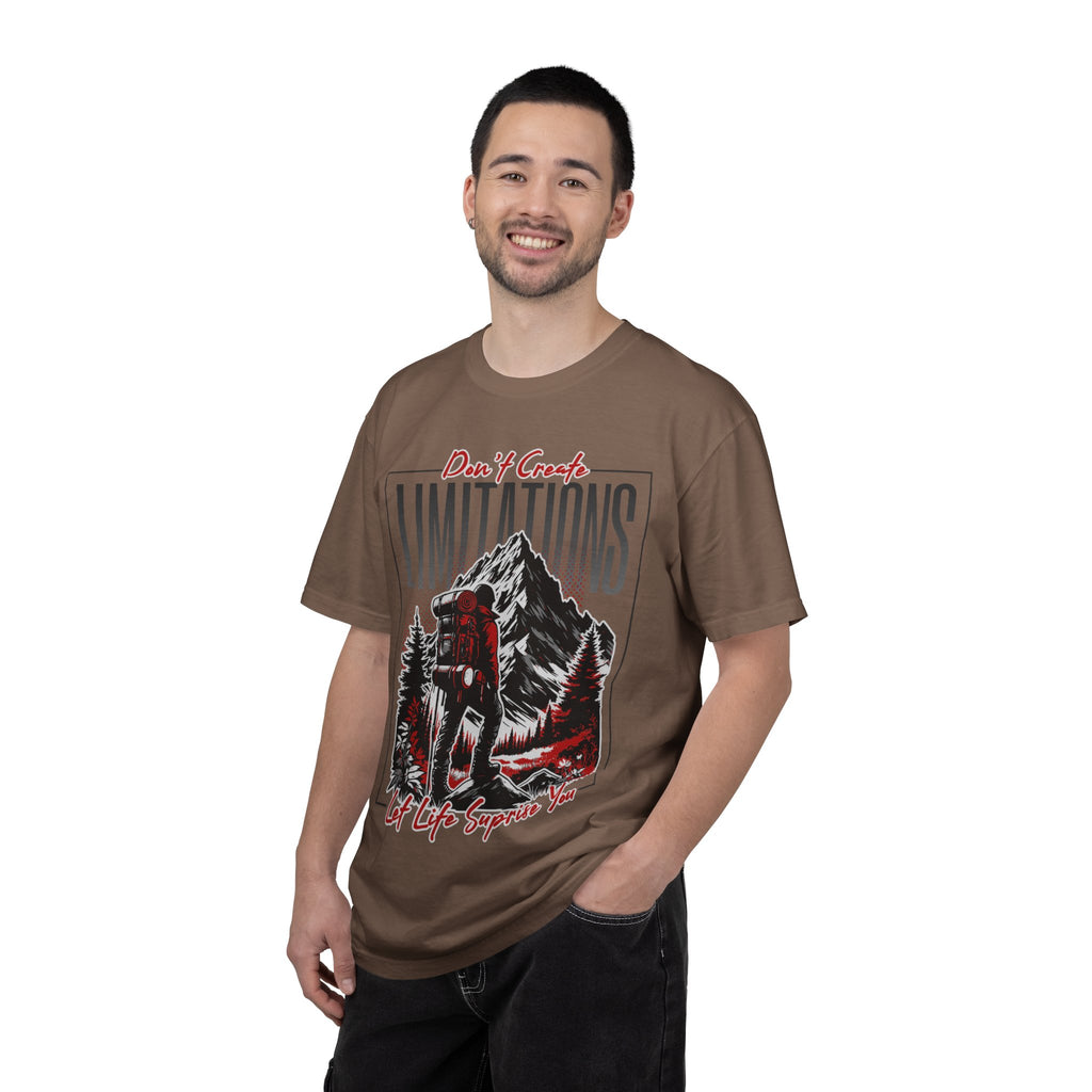 "Don't Create Limitations" Adventure T-Shirt