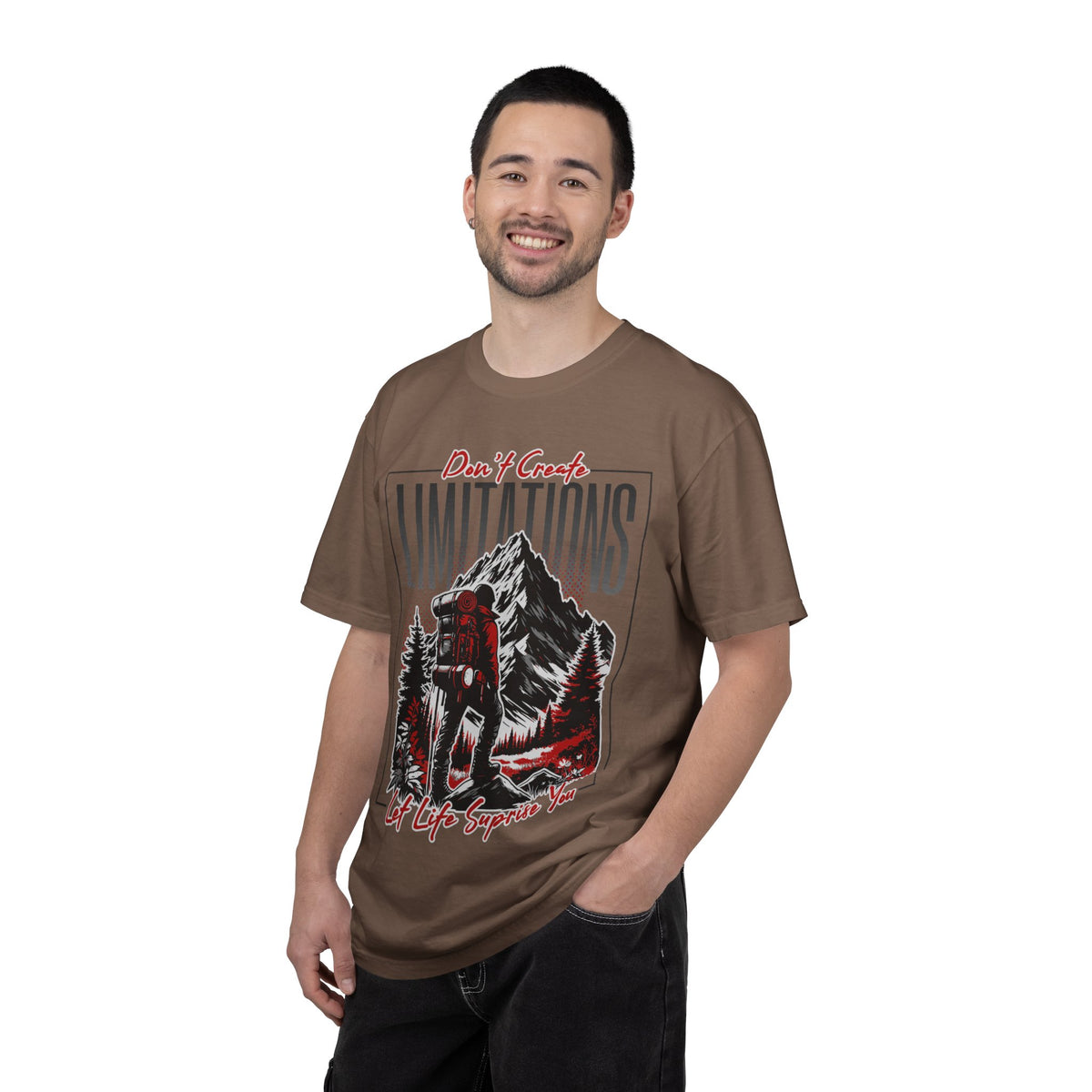 "Don't Create Limitations" Adventure T-Shirt